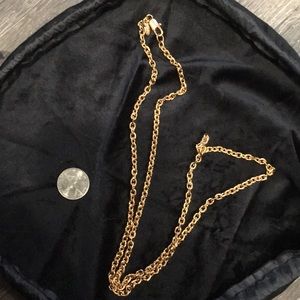 Park lane gold chain necklace